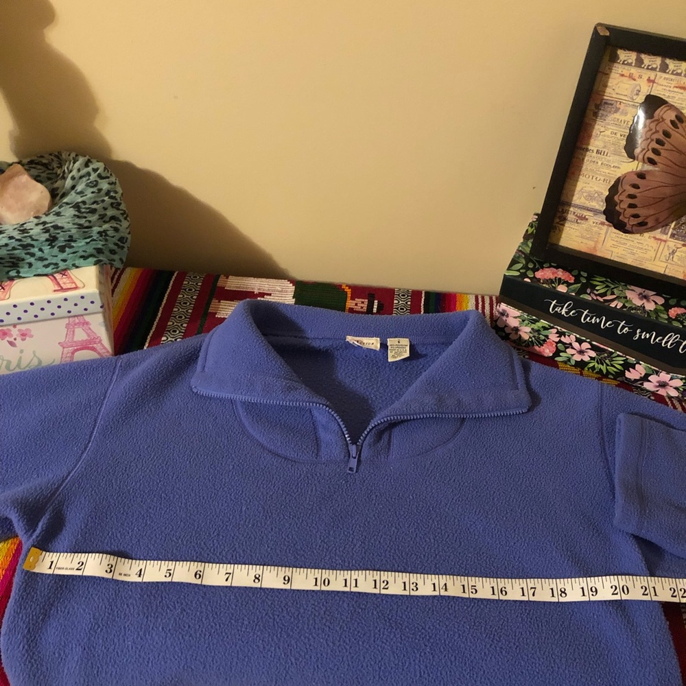 Vintage 1980’s Action Fleece Quarter Zip Pullover - Picture 9 of 12